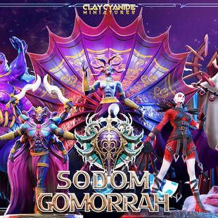 【恶魔】色孽恶魔旗手 天蛾人女王 百手巨人死灵法师 DND棋子跑团