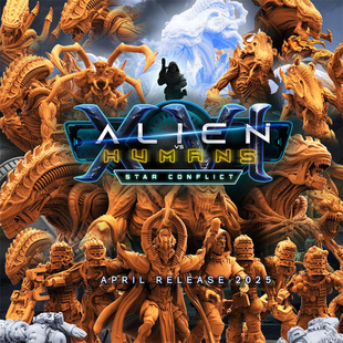 【星河战队】圣堂武士 小狗 刺蛇 异性蝎正义DND桌游跑团棋子模型