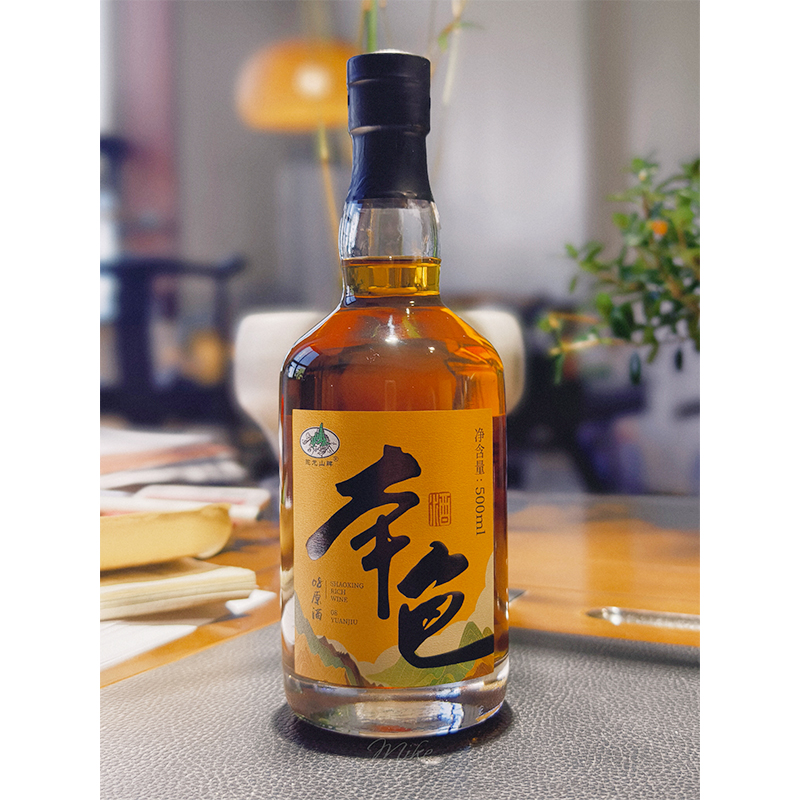绍兴抱龙山黄酒手工酿造十六年