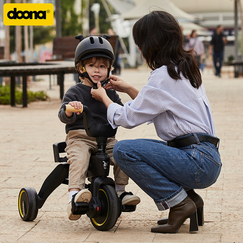 DOONA liki S3 S5 儿童三轮车安全头盔骑行保护遛娃神器