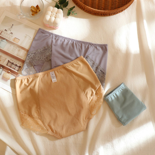 大码生理裤牛奶丝女士内裤