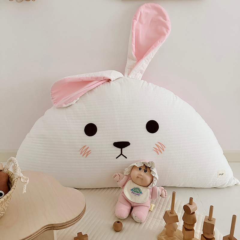 全棉儿童床头靠背大靠垫