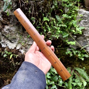 尺子衣服量衣尺腰围竹尺测量西服衣服尺子服装 裁缝工具尺量衣填色