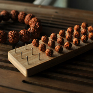 刷大小金刚头尾神器刷串大小菩提刷文玩核桃手持固定板