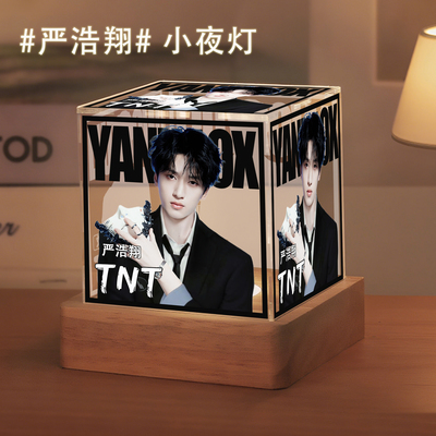 严浩翔周边小夜灯卧室床头摆台创意时代少年团TNT定制生日礼物