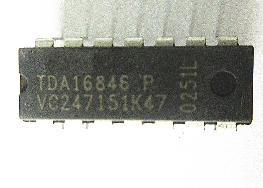 晟记 TDA16846P TDA16846-2P TDA16846 开关电源IC 直插14脚