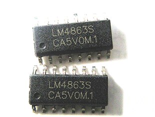 LM4863S LM4863N LM4863M 贴片SOP-16 双声道音频功率放大器