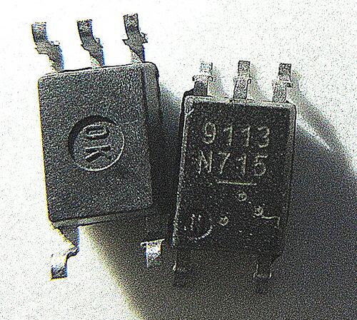 晟记 光电耦合器贴片高速光耦PS9113 丝印 9113 SOP5 五脚