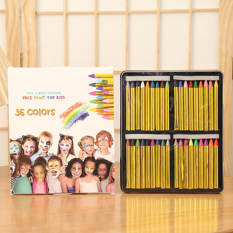 万圣节新品彩色蜡笔16色28色36色万圣节用品diy手绘涂鸦脸彩,文具电教/文化用品/商务用品,蜡笔,淘宝优惠券,粉丝福利购,淘宝优惠卷