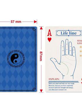 跨境手相扑克Palmistry Poker掌纹扑克桌面游戏娱乐牌桌游新品