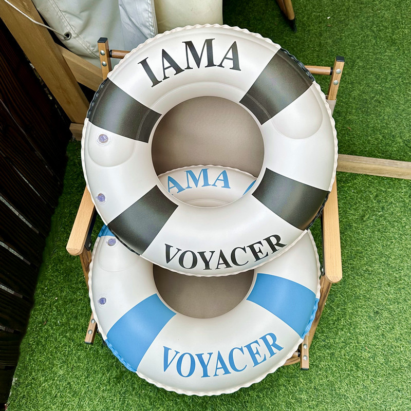 宝宝条纹字母双气囊安全腋下圈