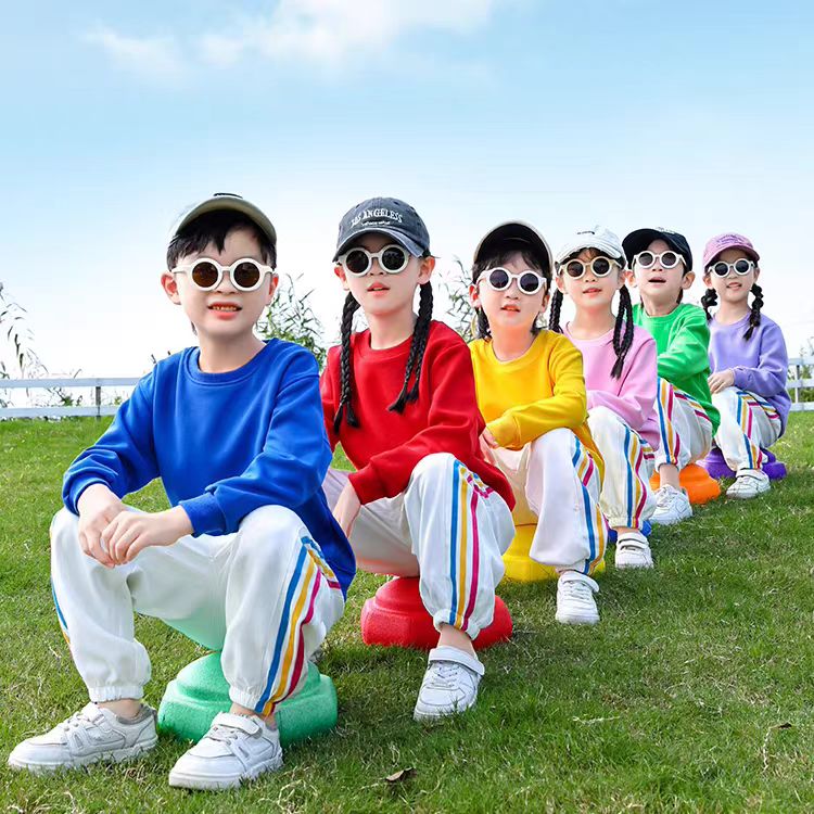 儿童啦啦队演出服套装