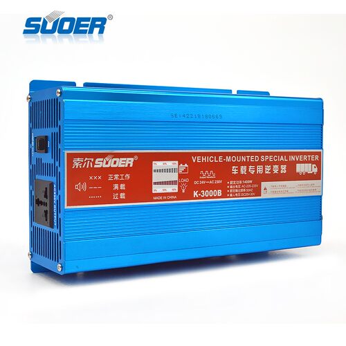 索尔车载逆变器12v24v220V3000W