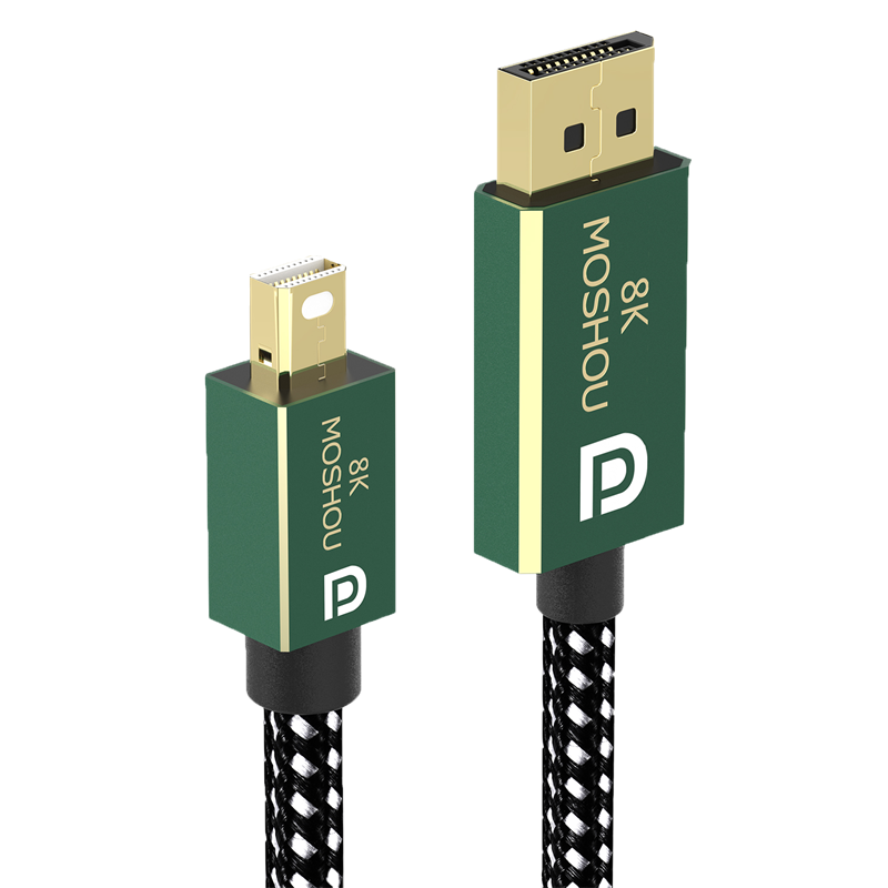 魔兽Mini DP转DP线2.1版兼容1.4版 8K 60Hz 4K 240Hz笔记本显示器