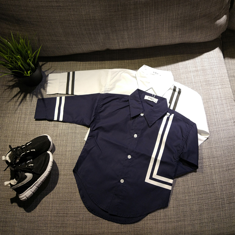 Chemise enfant à manche longue - Ref 2082902 Image 1