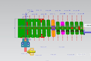 冲压模具工艺分析教程UG连续模工艺料带Autofrom模拟分析回弹补偿