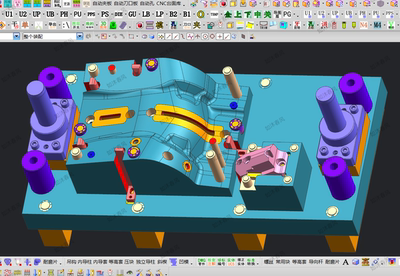 汽车冲压模具设计3D教程PressUG米思米冲压模具视频连续模单冲模