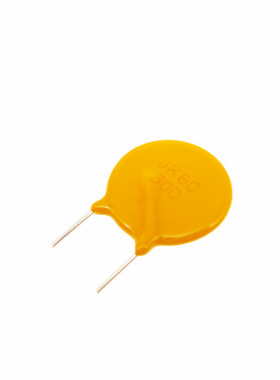 直拍金科自恢复保险丝JK60-300 3A60V 黄色直插保险管PPTC