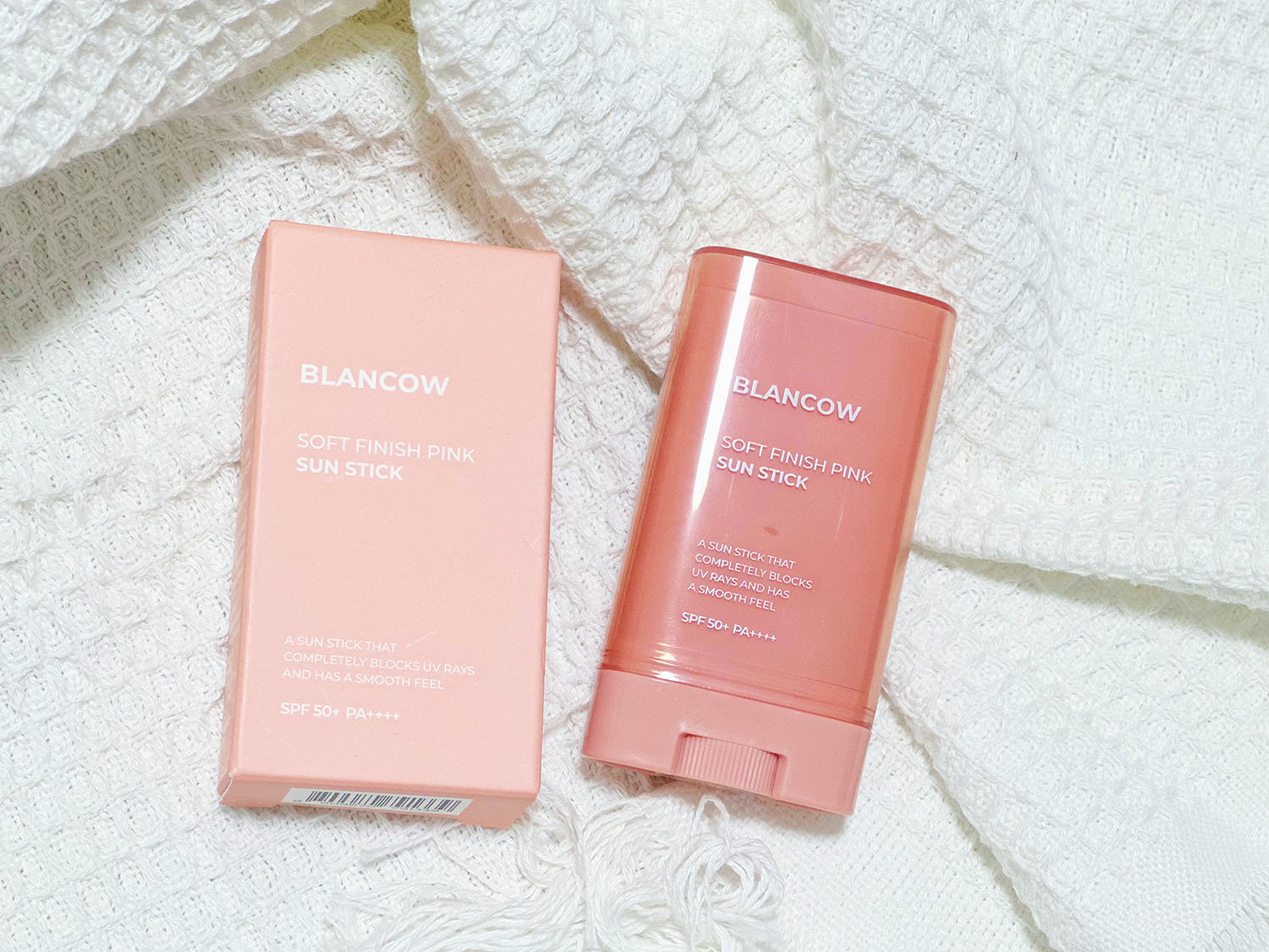 韩国BLANCOW粉恋活力防晒棒轻薄防晒霜户外防紫外线SPF50