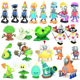 正版植物大战僵尸玩具新款机甲路障贝斯手僵尸手办单个散装配件