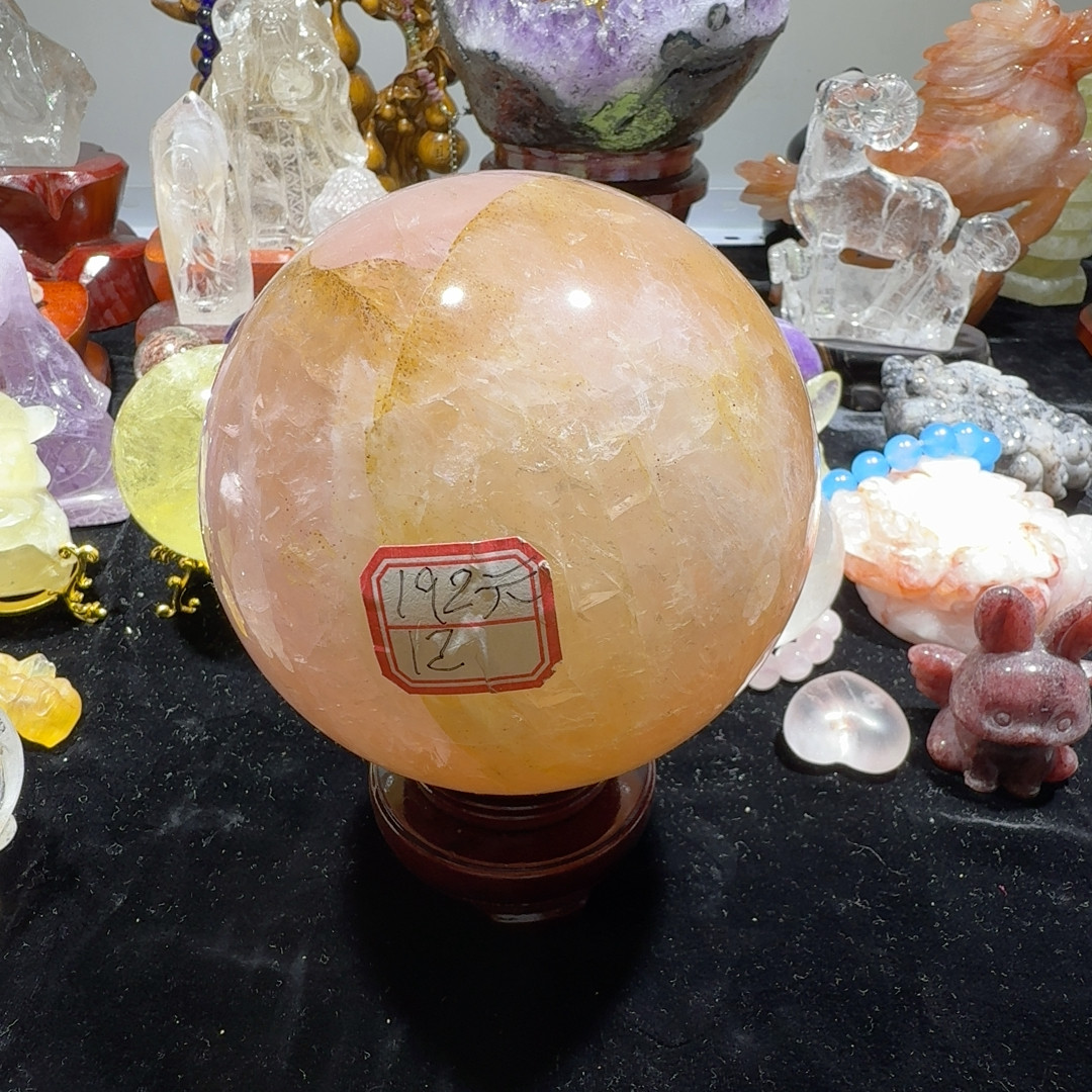 天然水晶，红花大球特价手饰/手串