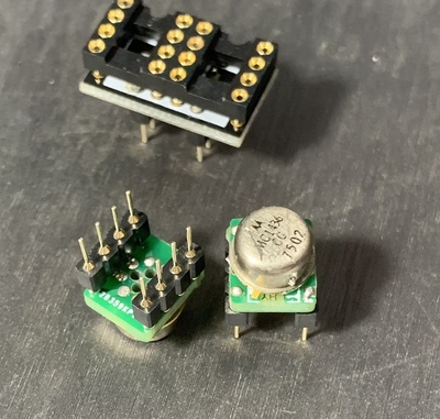 古董金封单运放MC1436CG，75年 胆味 模拟人声浓郁超5534金封