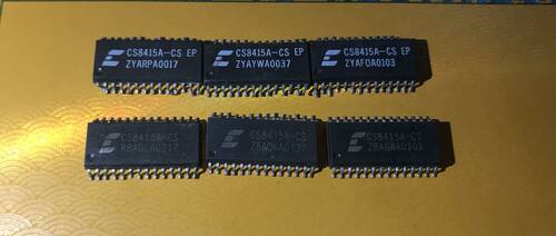 CS8415音频接收器CS8415-CS 正品拆机