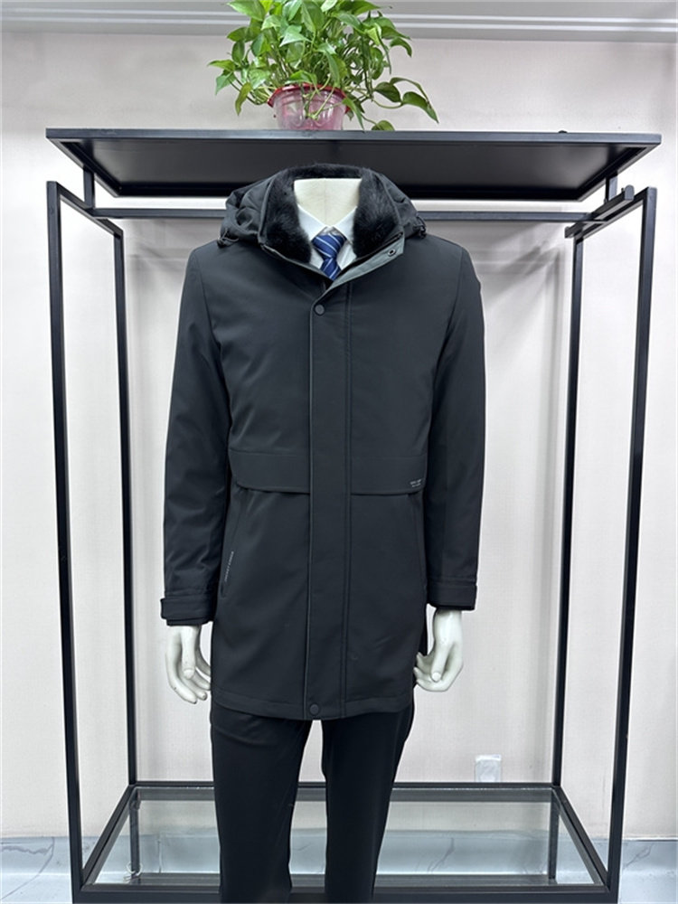 【主推】新款水貂毛领男装连帽可拆卸獭兔毛内胆男士派克服铭盛缘,男装,皮草,淘宝优惠券,粉丝福利购,淘宝优惠卷