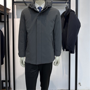 鹅绒内胆可脱卸2025年冬季新品商务休闲棉衣男士鹅绒服外套铭盛缘