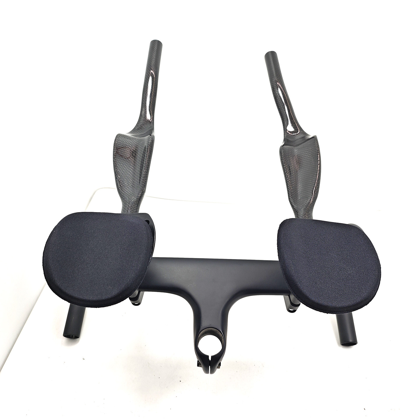 2025新款全碳纤维公路自行车车把休息把TT副把扁异形弯把舒适骑行