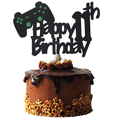 video game cake topper for 11 year old gamer birth
