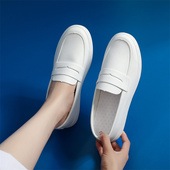 防滑透气久站不累脚医护工作专用小白鞋 护士鞋 女舒适软底平底单鞋