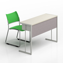 办公会议室培训桌长条形课桌子多功能自由拼接教育机构班桌椅组合