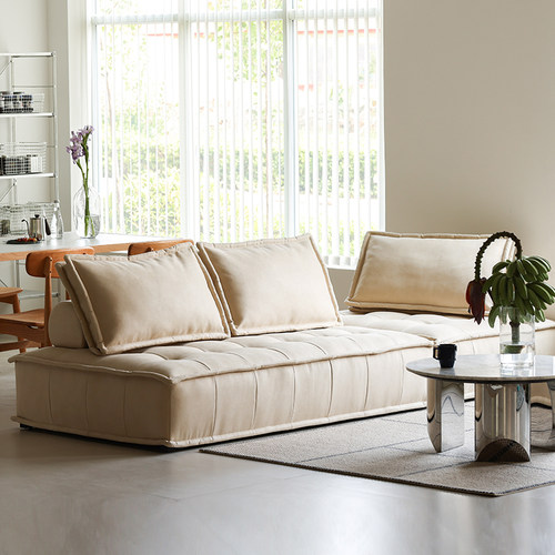 浮生记科技布现代奶油风沙发