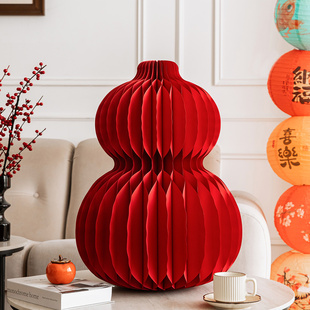 特大号福字摆件拍照氛围感道具新年春节布置用品2026新款蜂窝装饰