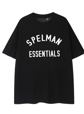 FOG重磅ESSENTIALS小众潮牌美式夏季纯棉宽松男士情侣短袖T恤半袖