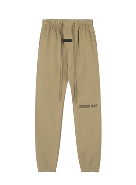 FEAR OF GOD美式高街ESSENTIALS宽松休闲卫裤FOG长裤男加绒束脚裤