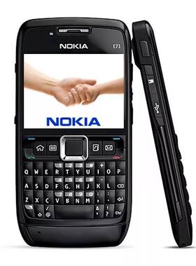 Nokia/诺基亚 E71直板按键移动联通3G经典怀旧学生戒网备用手机