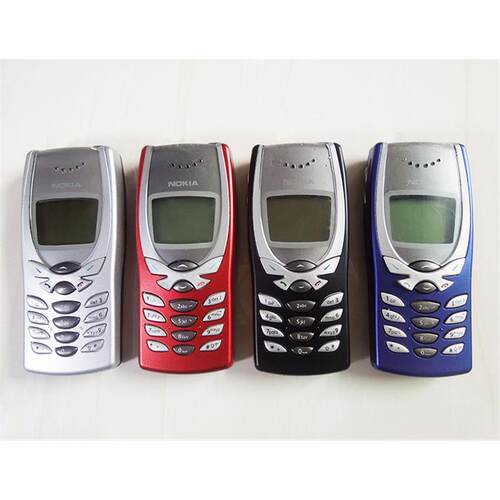 Nokia/诺基亚 8250蓝屏经典直板按键学生备用老年人手机