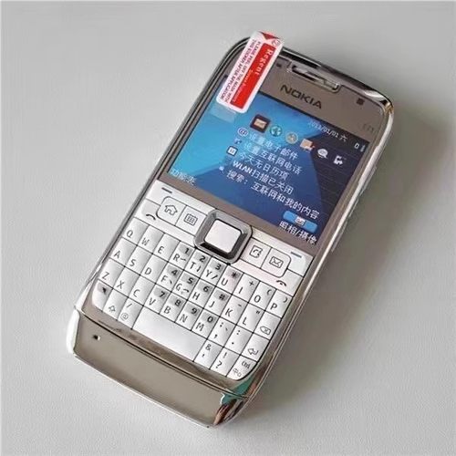 Nokia/诺基亚E71直板全键盘经典怀旧塞班学生备用音乐老人手机