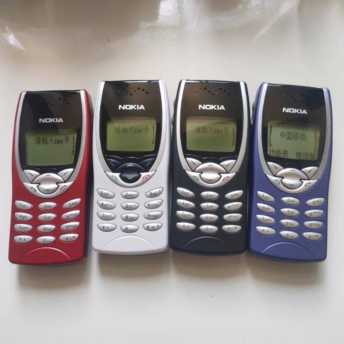 Nokia/诺基亚8210直板经典耐用黄屏幕工作备用怀旧棒棒老年人手机