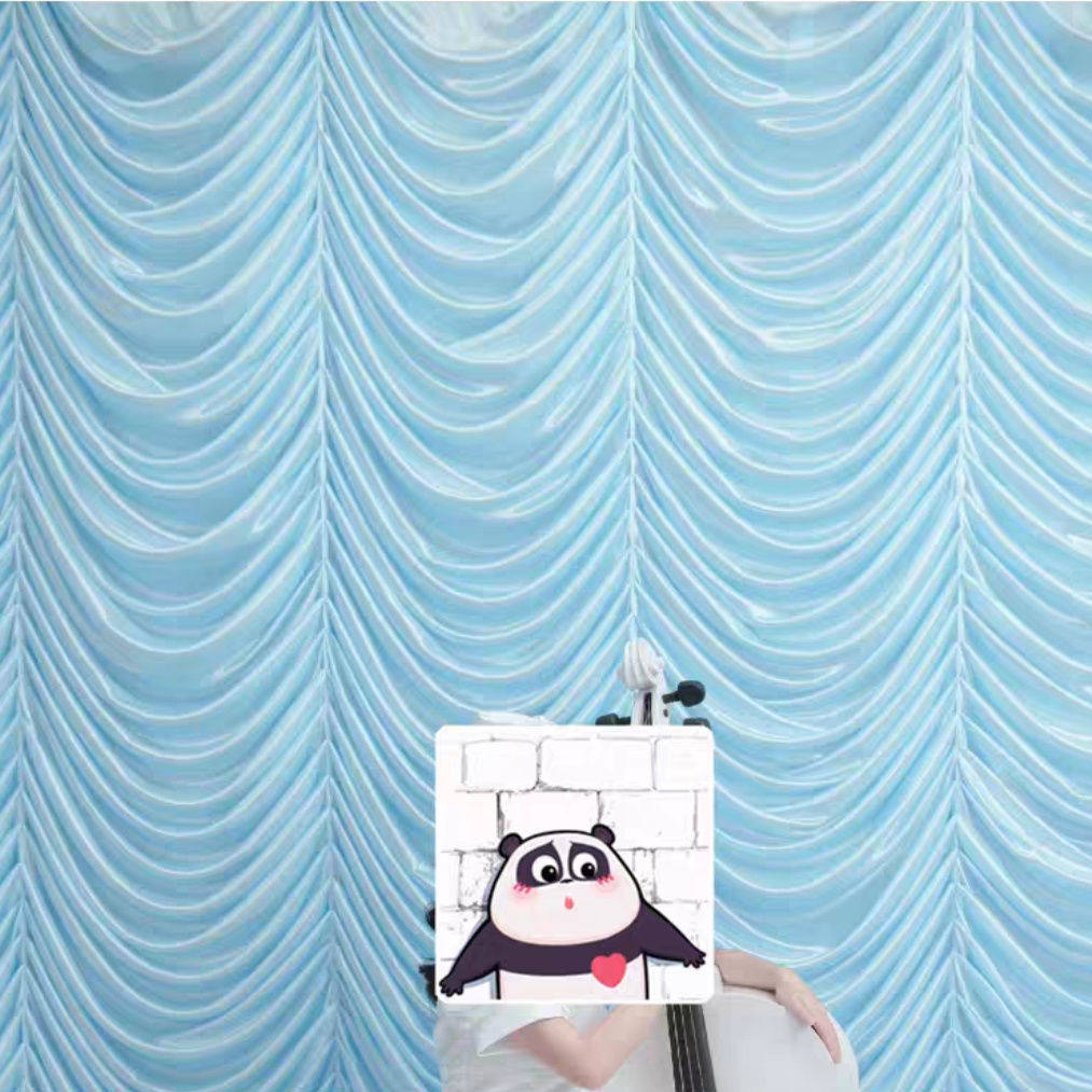 婚庆水波纹布幔背景纱幔鱼鳞纹幕布鱼尾纹舞台帷幔婚礼冰绸牛奶丝,节庆用品/礼品,节庆布艺用品,淘宝优惠券,粉丝福利购,淘宝优惠卷