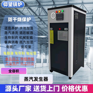 仰望 电蒸汽发生器商用电加热小型工业电热锅炉大型全自动蒸汽机