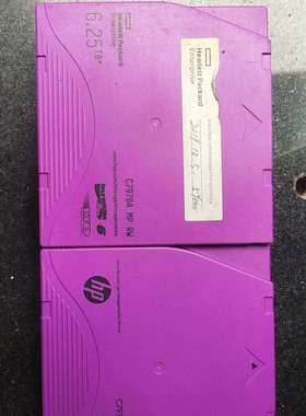 惠普lto6数据磁带 型号C7976A 6.25TB 打包7-议价