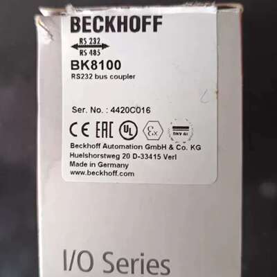 倍福模块BK8100 RS232总线耦合器现货德-议价