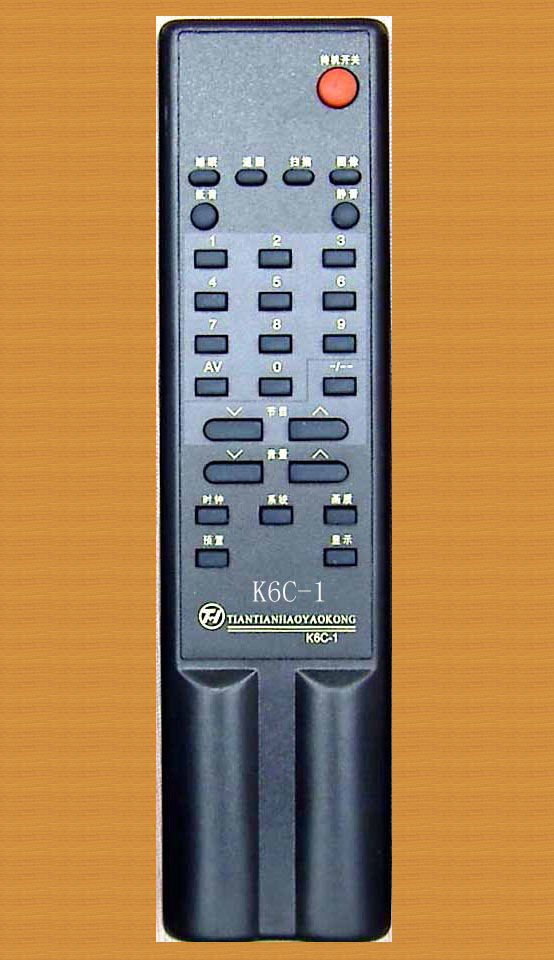 长虹A2117，C2119，P2119A，2116，2119（K6C-1）彩电遥控器..