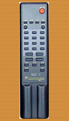 长虹A2117，C2119，P2119A，2116，2119（K6C-1）彩电遥控器..