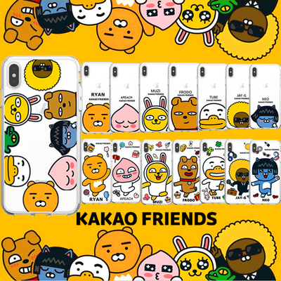 卡信卡考kakaofriends三星J6/J8/J5prime/J7/J7Prime超薄手机壳