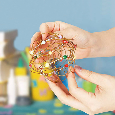 创意新奇减压百变铁丝花篮玩具