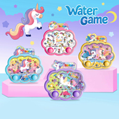 创意新奇益智水中套圈游戏机独角兽减压怀旧套圈儿童玩具礼品礼物